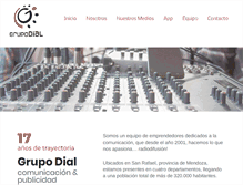 Tablet Screenshot of grupodial.com